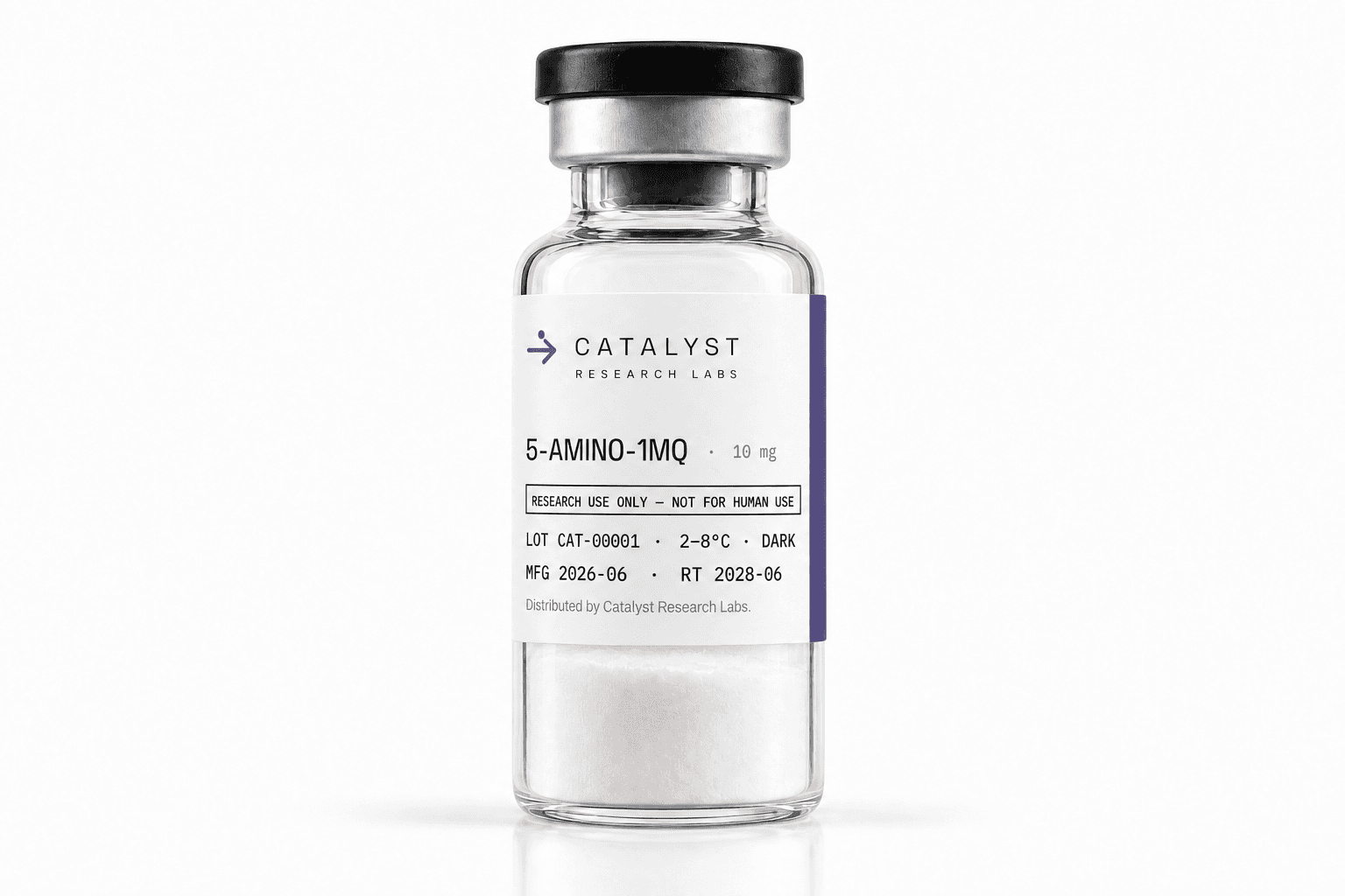 5-Amino-1MQ research vial