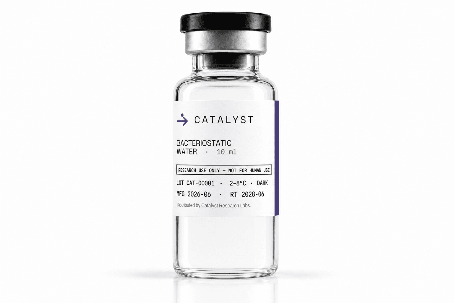 Bacteriostatic Water research vial