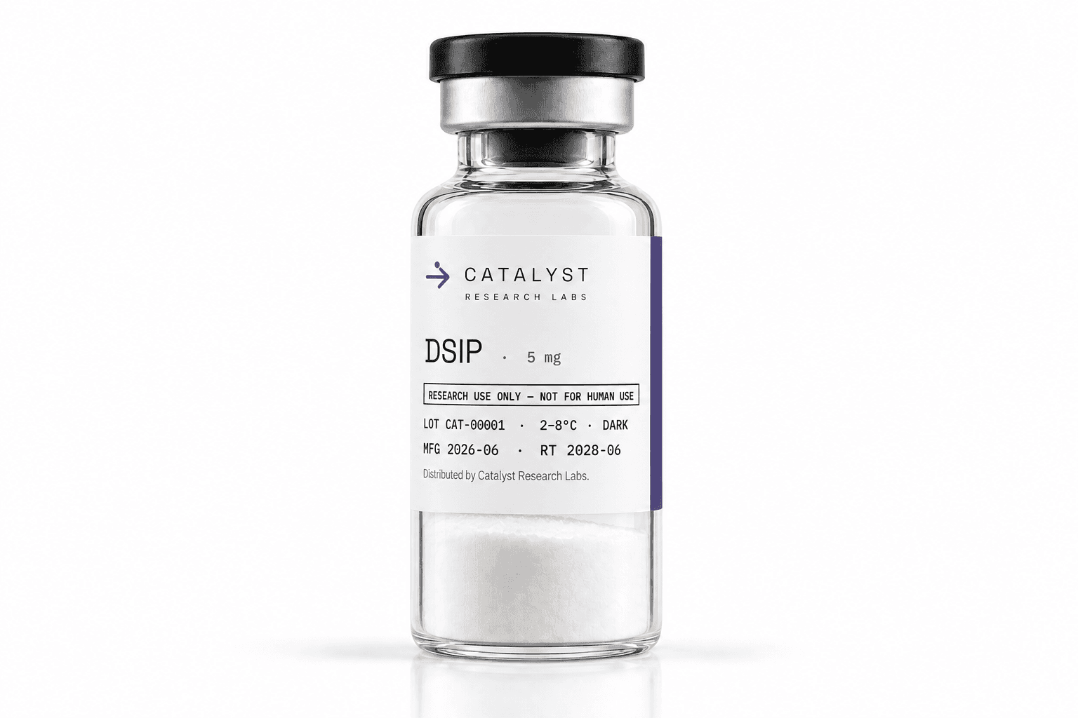 DSIP research vial