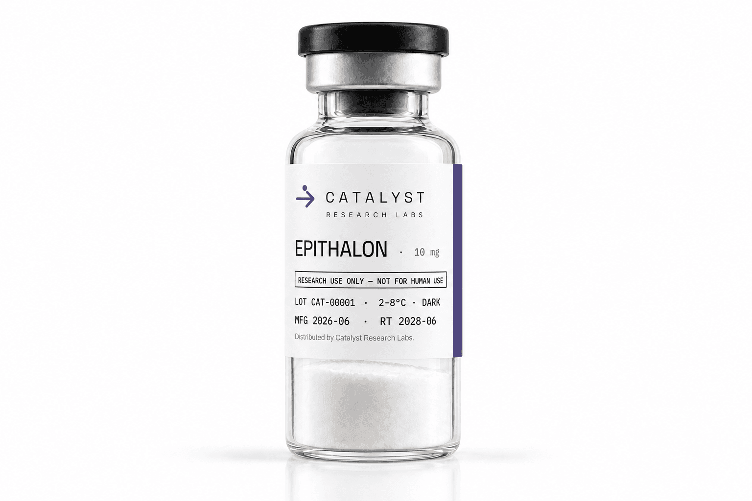 Epithalon research vial