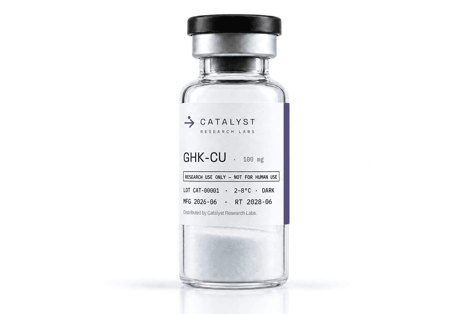 GHK-Cu research vial