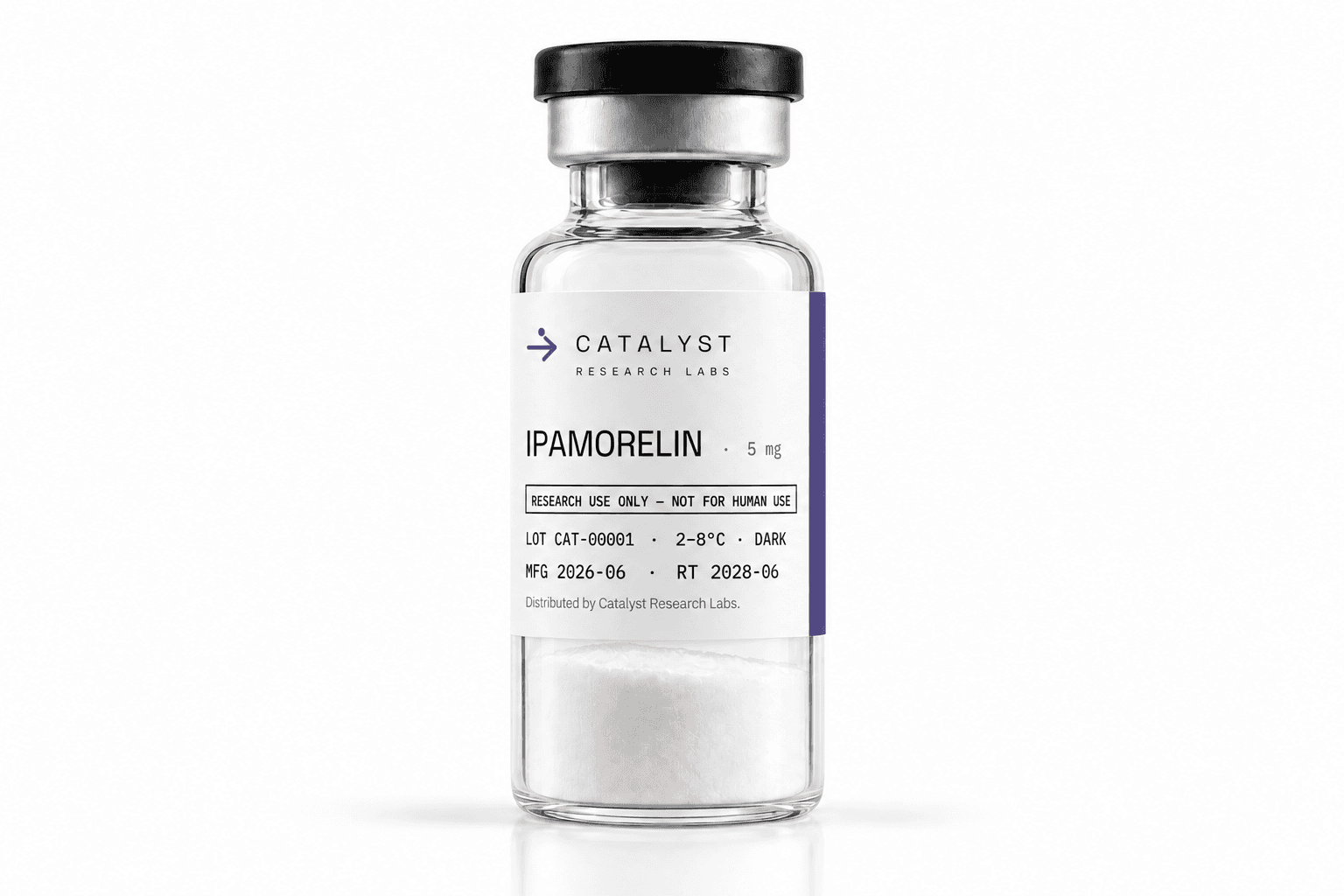 Ipamorelin research vial