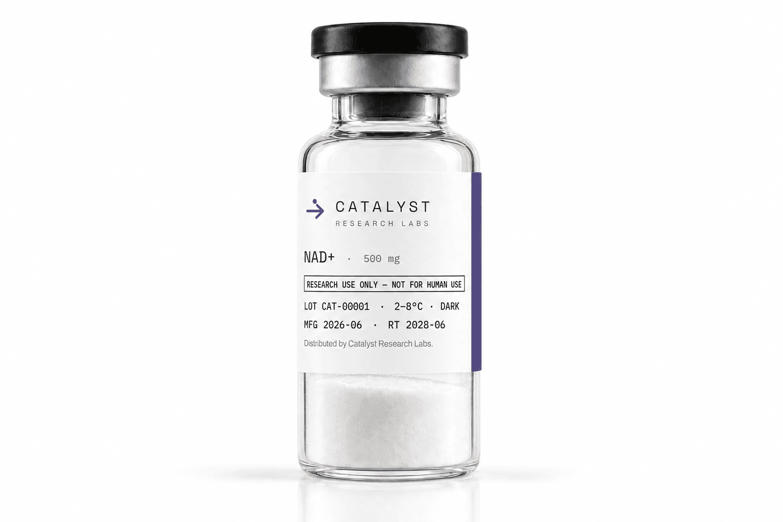 NAD+ research vial