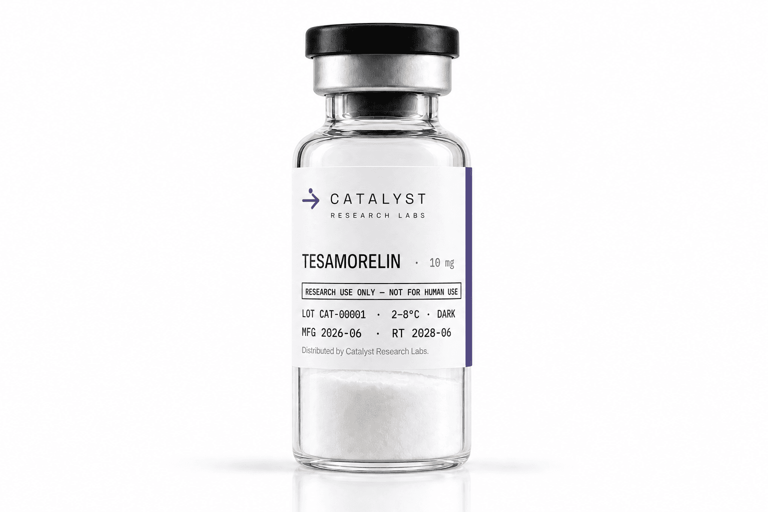 Tesamorelin research vial