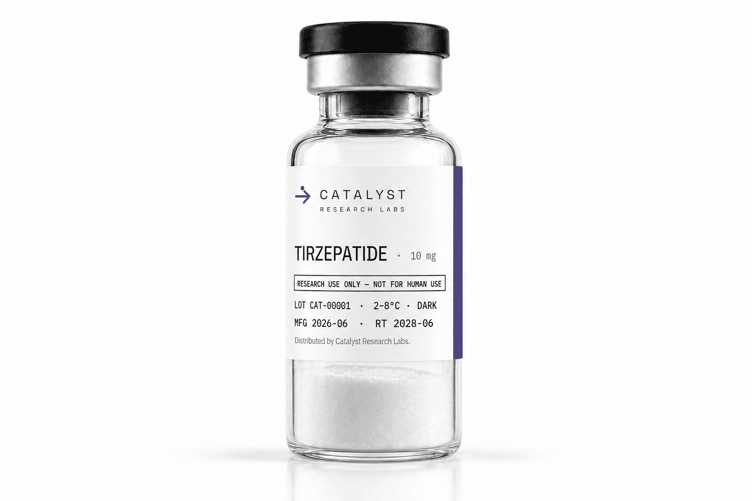 Tirzepatide research vial